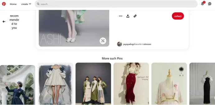 pinterest主页
